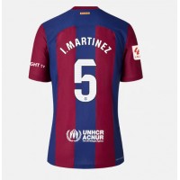 Barcelona Inigo Martinez #5 Hjemmebanetrøje Dame 2023-24 Kortærmet